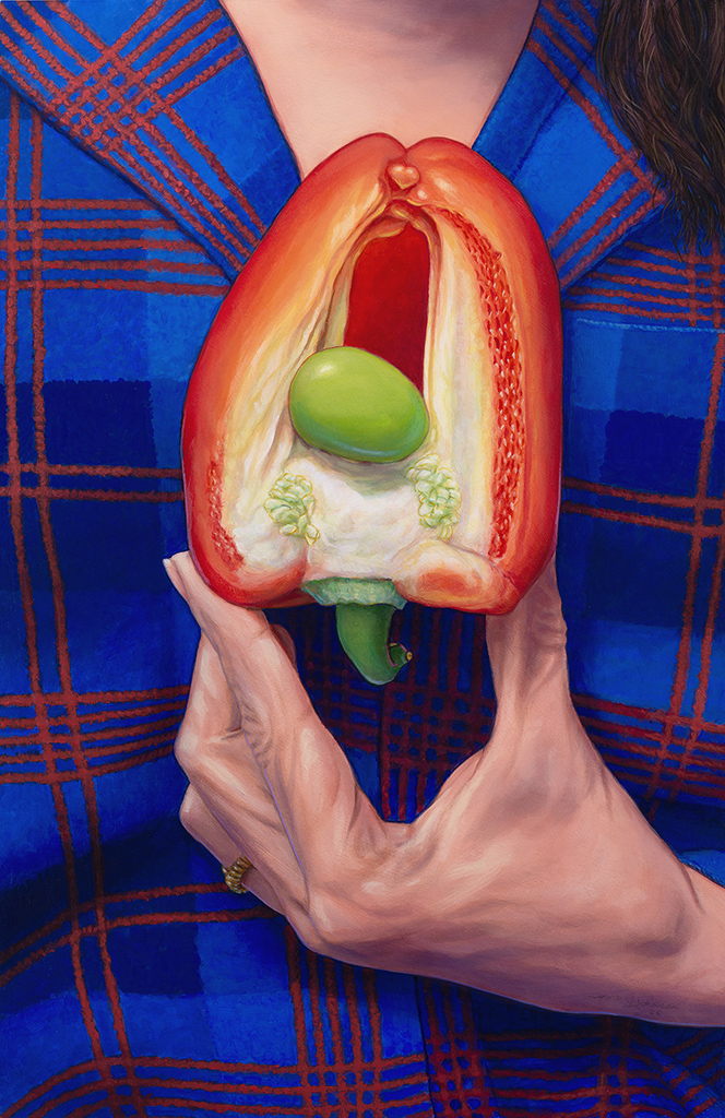 Pregnant Bell Pepper